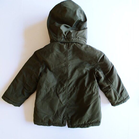 H&M Detachable Hood Winter Jacket 18-24 Months - Picture 4 of 8